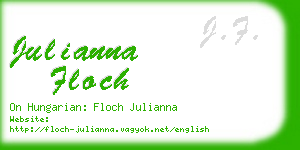 julianna floch business card